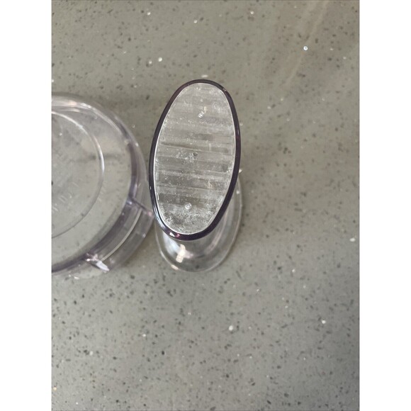 Cuisinart Food Processor Lid Replacement Parts CBFP-10 Cover + CBFP-FTP Pusher - Picture 4 of 9